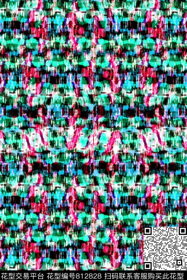 细条纹条纹碎花条纹数码印花华亿平台下载（图片编号: 812828） - 瓦栏（Walan）