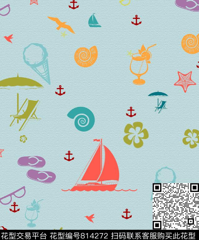 不规则几何几何简约传统印花华亿平台下载（图片编号: 814272） - 瓦栏（Walan）