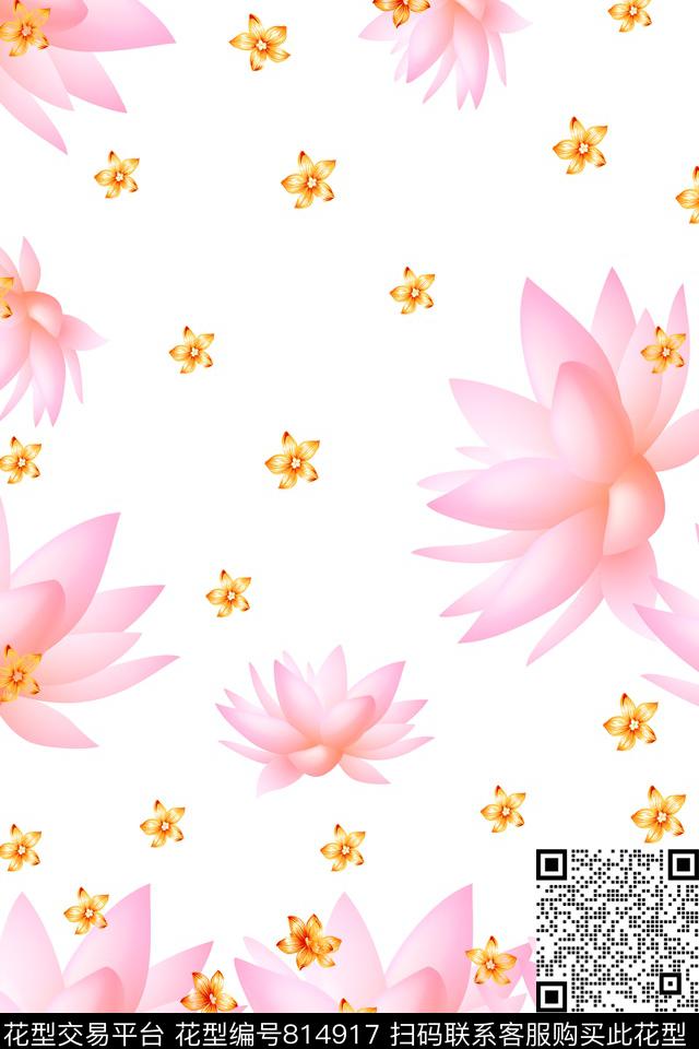 花星星大牌数码印花华亿平台下载（图片编号: 814917） - 瓦栏（Walan）