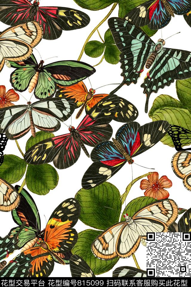 中国风田园风花卉数码印花华亿平台下载（图片编号: 815099） - 瓦栏（Walan）