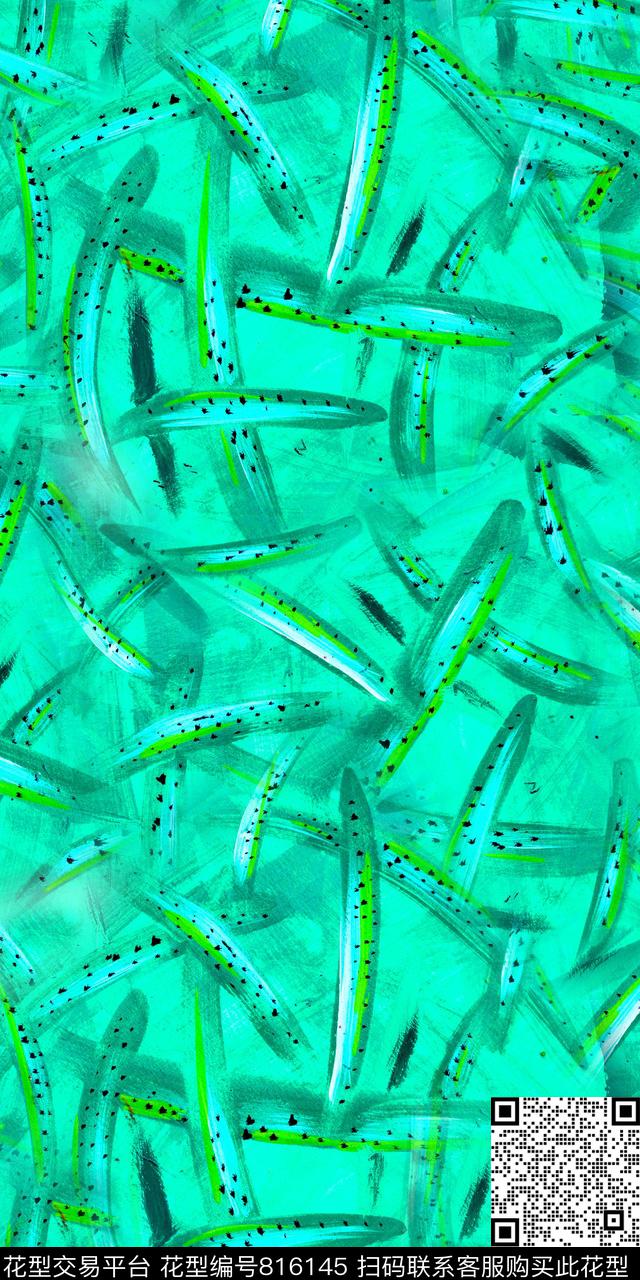 水彩纹路抽象数码印花华亿平台下载（图片编号: 816145） - 瓦栏（Walan）