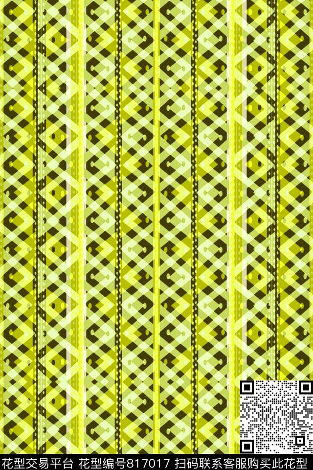 横条竖条细条纹传统印花华亿平台下载（图片编号: 817017） - 瓦栏（Walan）