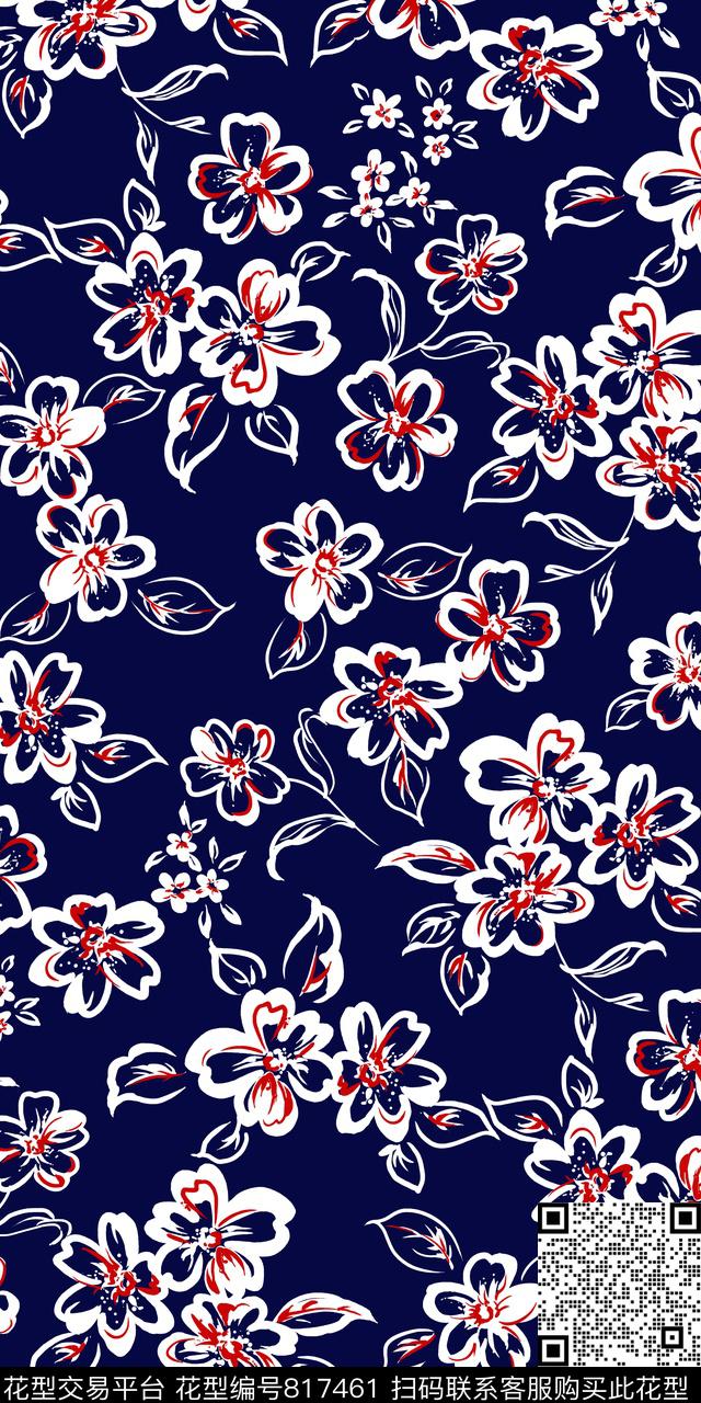 时尚清新个性传统印花华亿平台下载（图片编号: 817461） - 瓦栏（Walan）