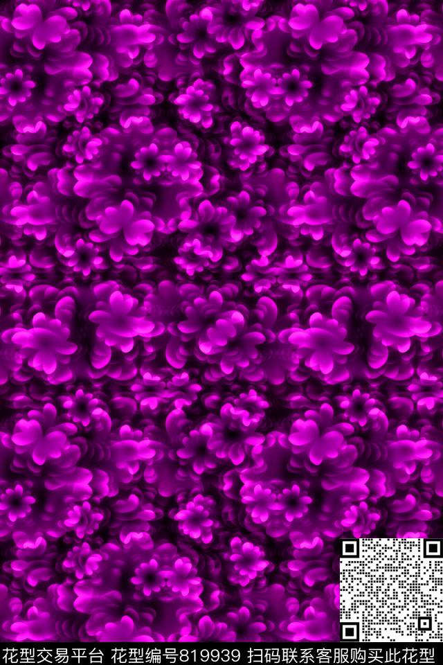 花朵花卉小碎花传统印花华亿平台下载（图片编号: 819939） - 瓦栏（Walan）