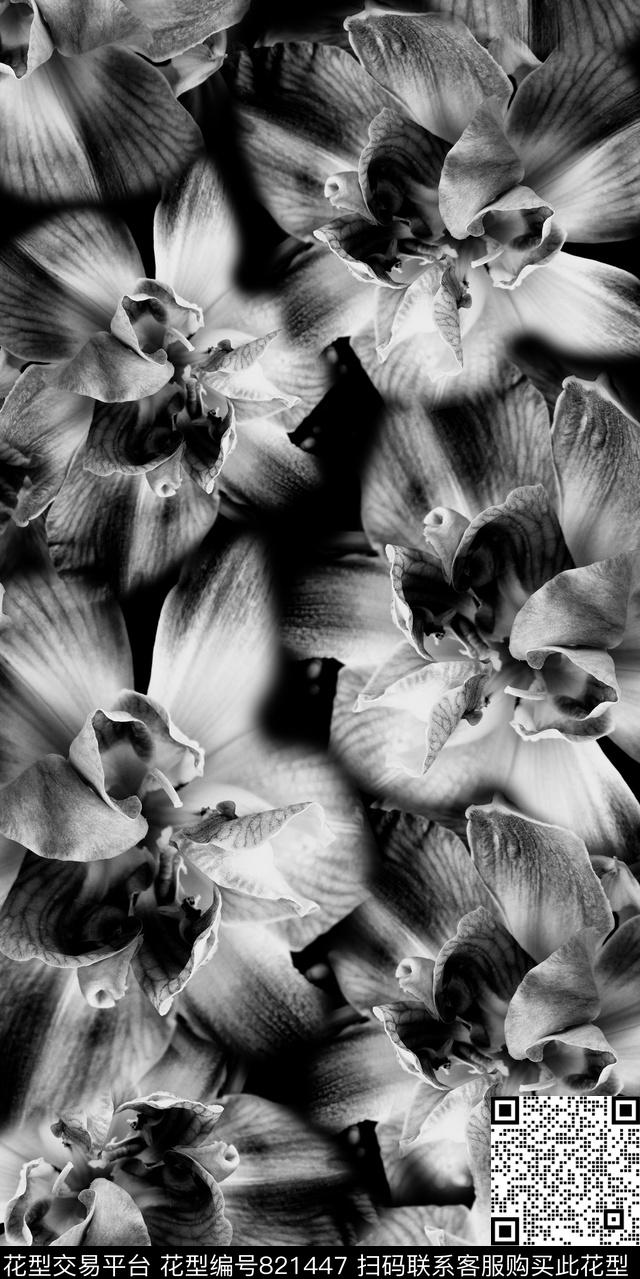 乱花碎花花卉数码印花华亿平台下载（图片编号: 821447） - 瓦栏（Walan）