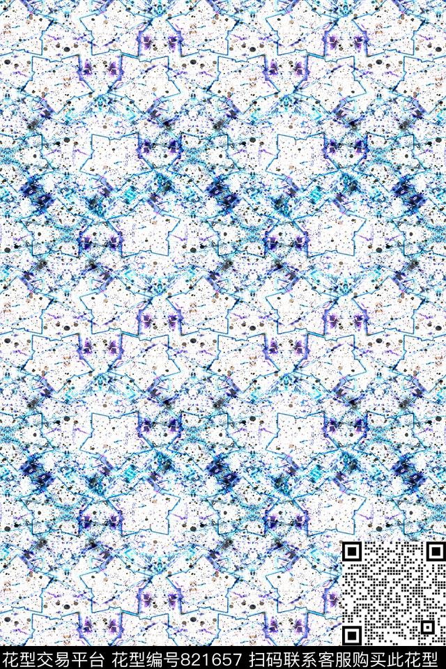 波浪条纹细条纹条纹数码印花华亿平台下载（图片编号: 821657） - 瓦栏（Walan）