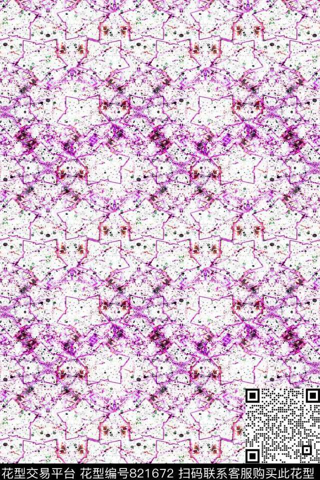 波浪条纹细条纹条纹数码印花华亿平台下载（图片编号: 821672） - 瓦栏（Walan）