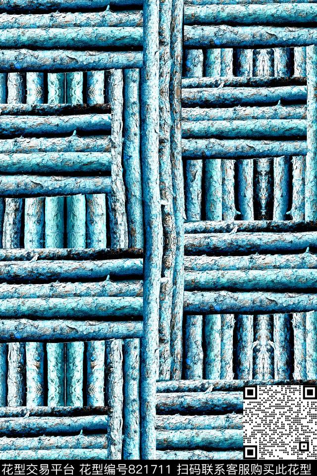 自然写实男装华亿平台肌理效果数码印花华亿平台下载（图片编号: 821711） - 瓦栏（Walan）