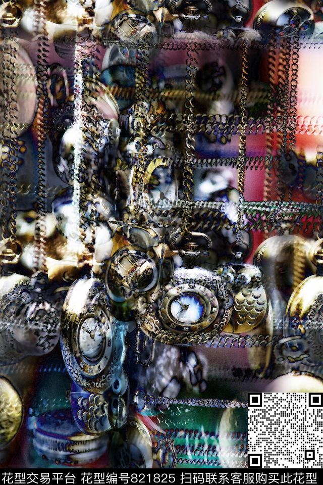 菊花花朵花卉数码印花华亿平台下载（图片编号: 821825） - 瓦栏（Walan）