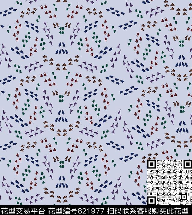 动物迷彩男装休闲风传统印花华亿平台下载（图片编号: 821977） - 瓦栏（Walan）