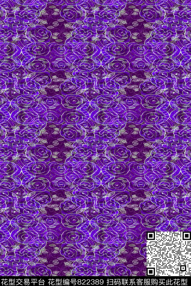 不规则几何马赛克小方块传统印花华亿平台下载（图片编号: 822389） - 瓦栏（Walan）