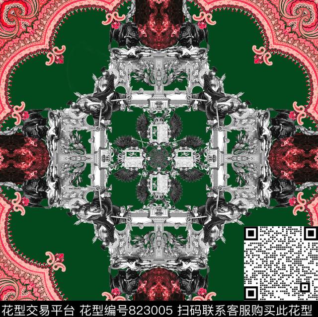 建筑牛皇冠数码印花华亿平台下载（图片编号: 823005） - 瓦栏（Walan）