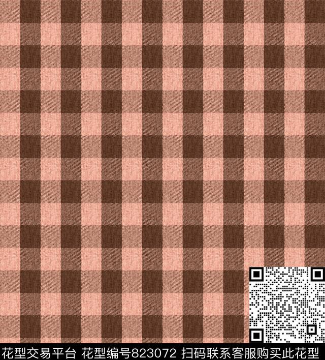 格子仿色织梭织数码印花华亿平台下载（图片编号: 823072） - 瓦栏（Walan）