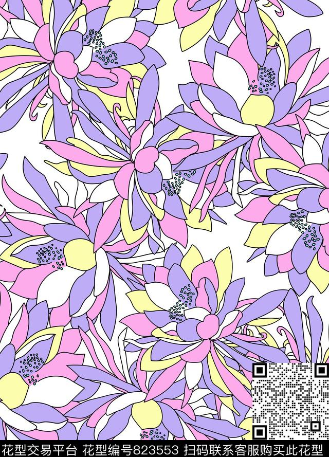 女装时尚线条传统印花华亿平台下载（图片编号: 823553） - 瓦栏（Walan）