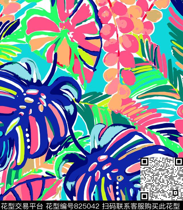 笔刷油墨笔触传统印花华亿平台下载（图片编号: 825042） - 瓦栏（Walan）