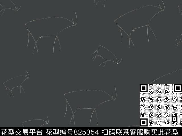 几何不规则几何抽象传统印花华亿平台下载（图片编号: 825354） - 瓦栏（Walan）