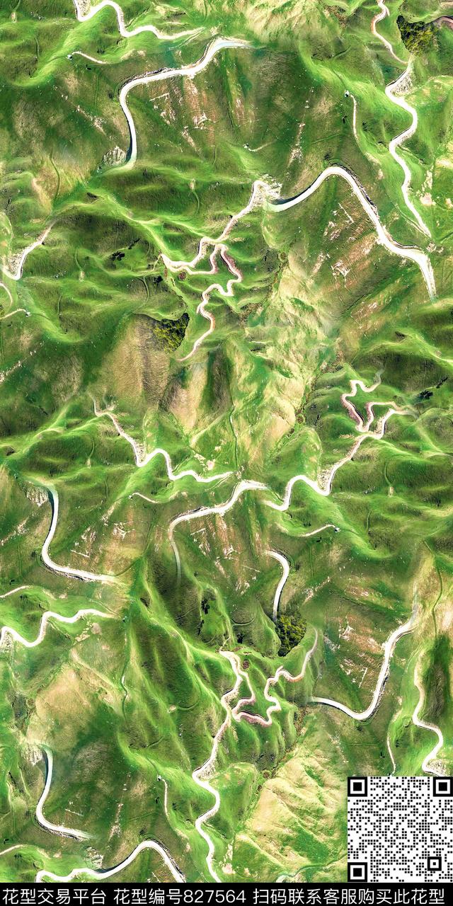 山川山脉风景数码印花华亿平台下载（图片编号: 827564） - 瓦栏（Walan）