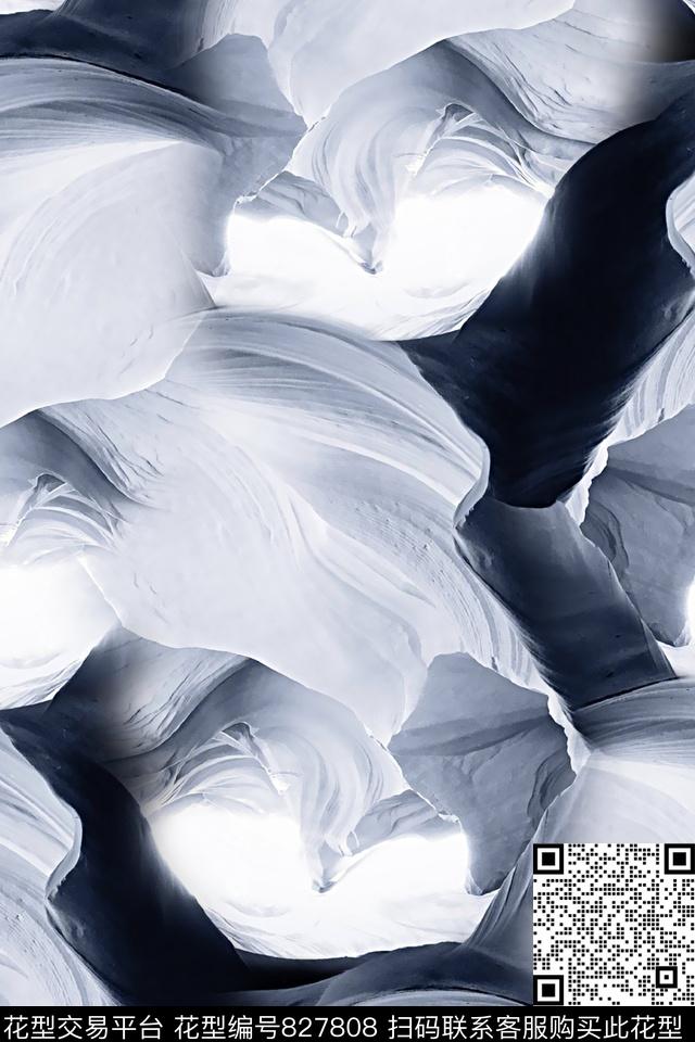 抽象纹理岩石纹理男装夹克华亿平台数码印花华亿平台下载（图片编号: 827808） - 瓦栏（Walan）