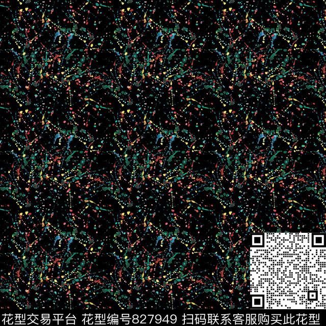 纹理男装油墨传统印花华亿平台下载（图片编号: 827949） - 瓦栏（Walan）