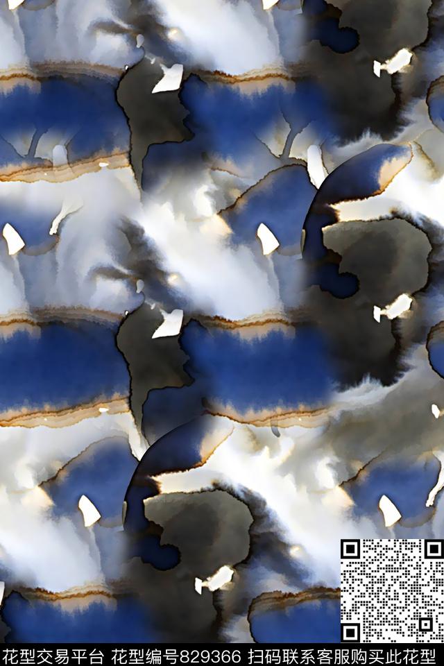 抽象纹理岩石纹理男装夹克华亿平台数码印花华亿平台下载（图片编号: 829366） - 瓦栏（Walan）