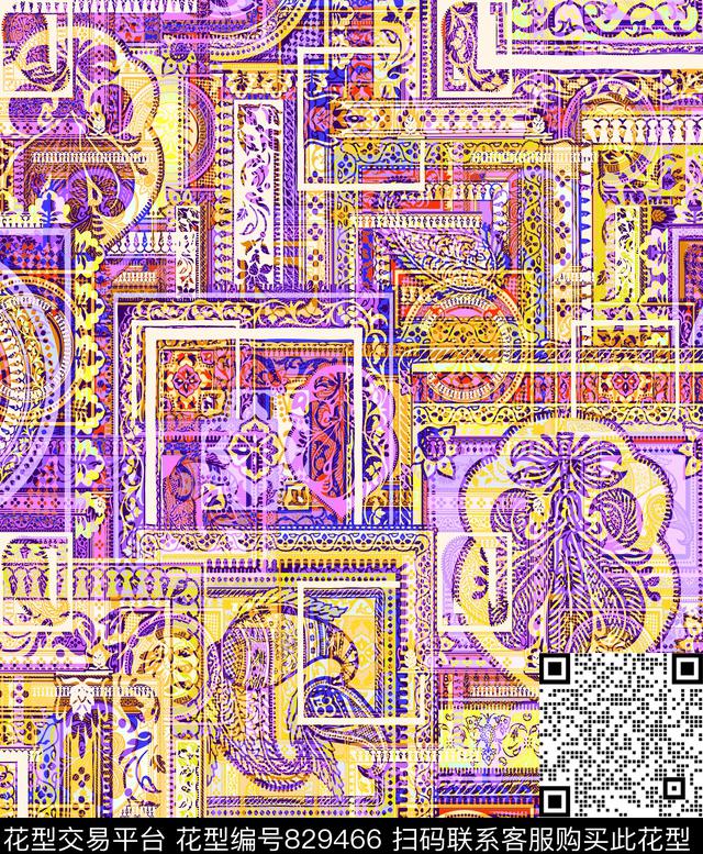 畫框西洋風徽章传统印花华亿平台下载（图片编号: 829466） - 瓦栏（Walan）