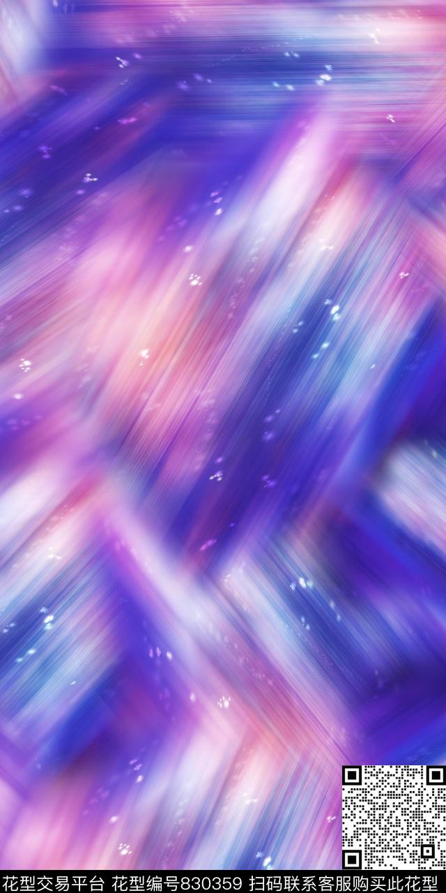 抽象纹路数码印花数码印花华亿平台下载（图片编号: 830359） - 瓦栏（Walan）