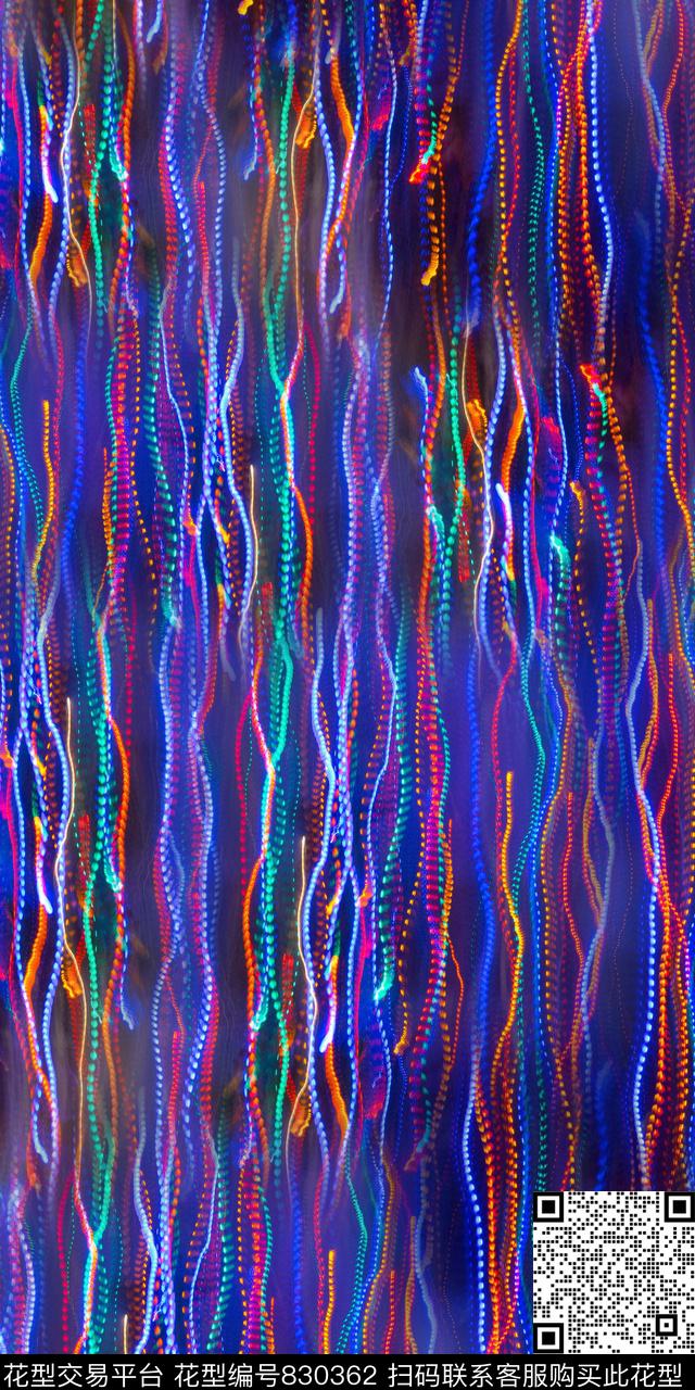 抽象纹路数码印花数码印花华亿平台下载（图片编号: 830362） - 瓦栏（Walan）