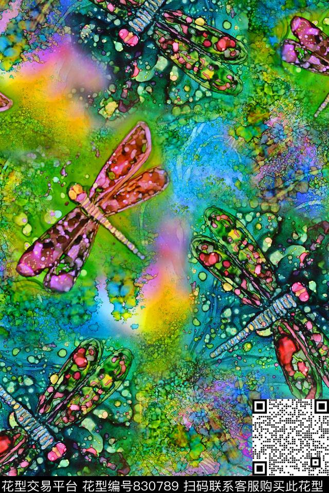 纹理抽象肌理数码印花华亿平台下载（图片编号: 830789） - 瓦栏（Walan）