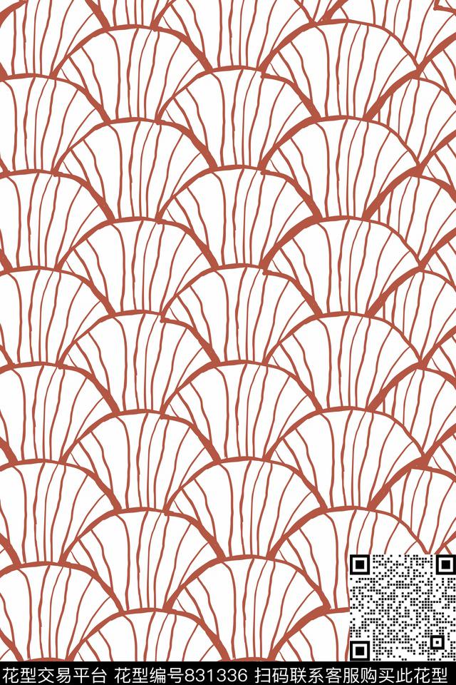 大叶子叶子树叶传统印花华亿平台下载（图片编号: 831336） - 瓦栏（Walan）