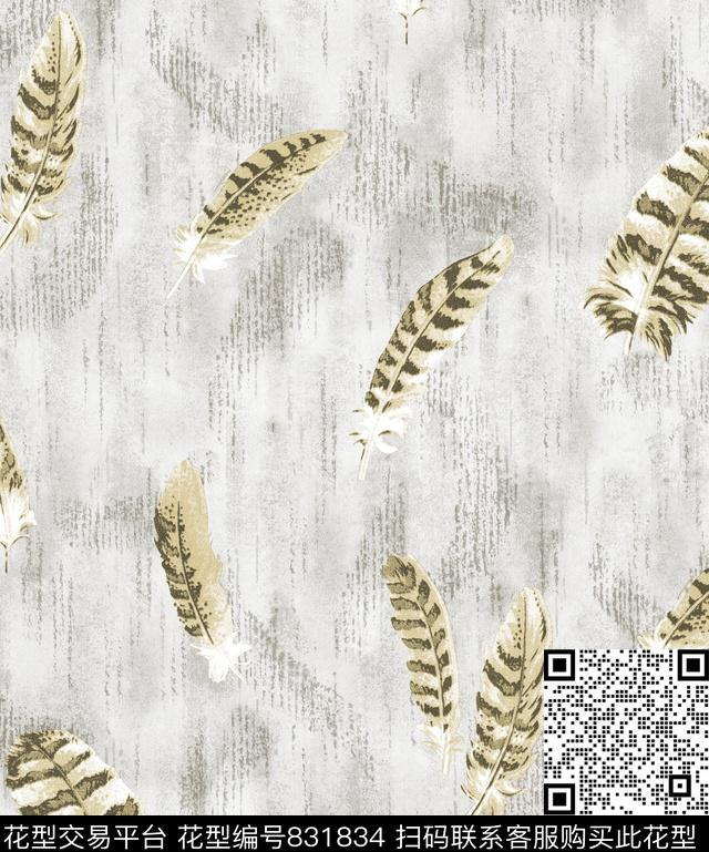 抽象面料墙纸传统印花华亿平台下载（图片编号: 831834） - 瓦栏（Walan）