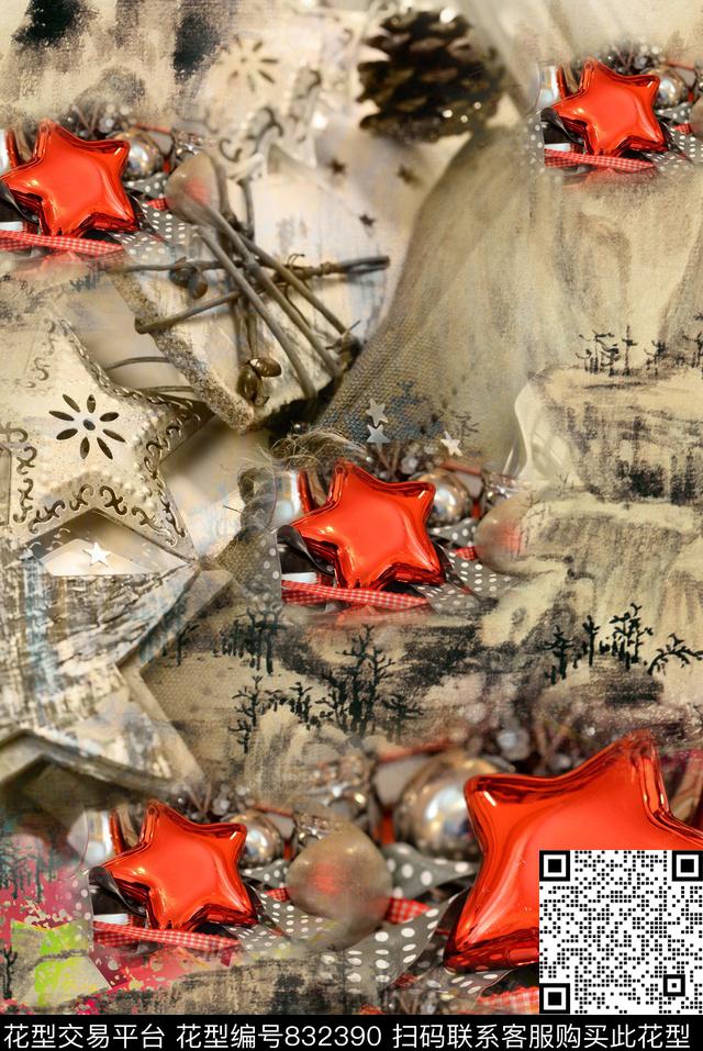 欧式抽象水彩欧美抽象数码印花华亿平台下载（图片编号: 832390） - 瓦栏（Walan）