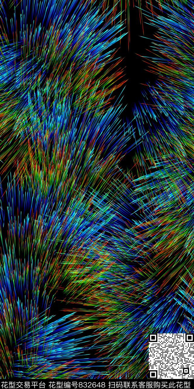 浸染渐变不规则几何几何数码印花华亿平台下载（图片编号: 832648） - 瓦栏（Walan）