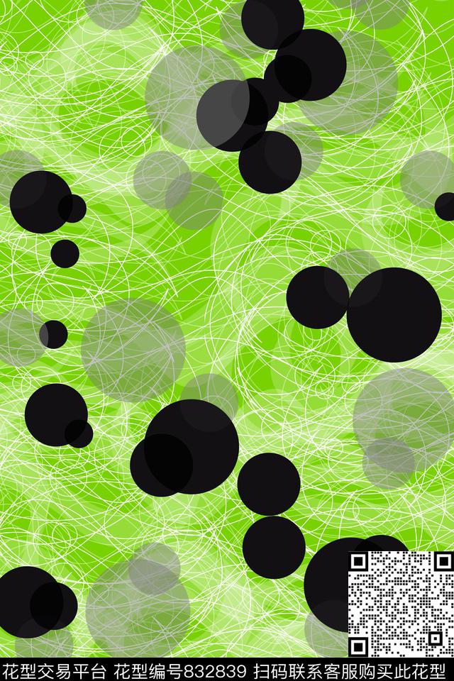 波点圆圈圆形传统印花华亿平台下载（图片编号: 832839） - 瓦栏（Walan）