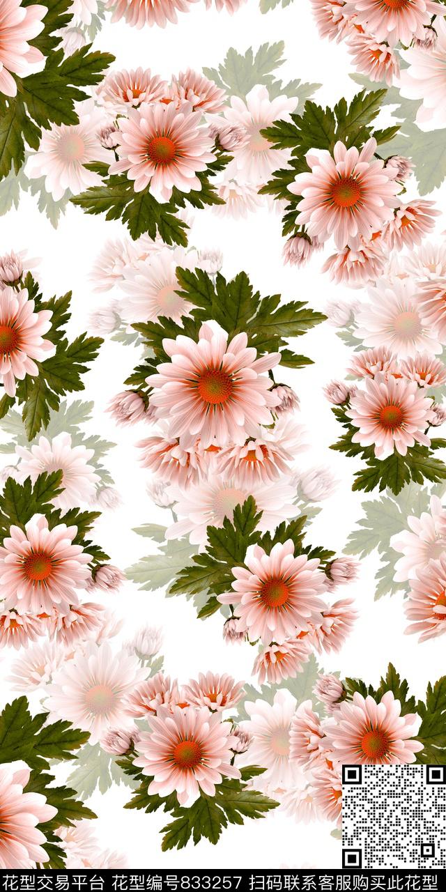 乱花花卉数码数码印花华亿平台下载（图片编号: 833257） - 瓦栏（Walan）