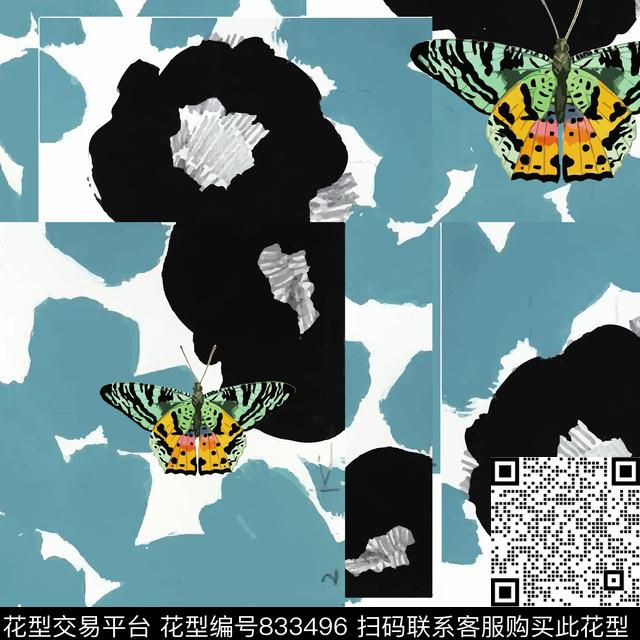 纪梵希givenchy创意女装数码印花华亿平台下载（图片编号: 833496） - 瓦栏（Walan）