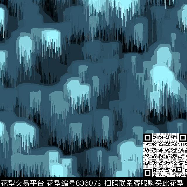 几何暗夜迷彩女裤传统印花华亿平台下载（图片编号: 836079） - 瓦栏（Walan）