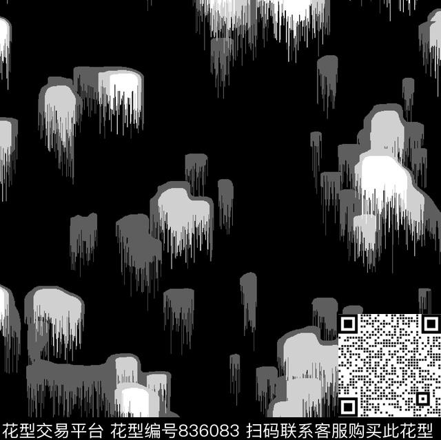 几何暗夜迷彩女裤传统印花华亿平台下载（图片编号: 836083） - 瓦栏（Walan）