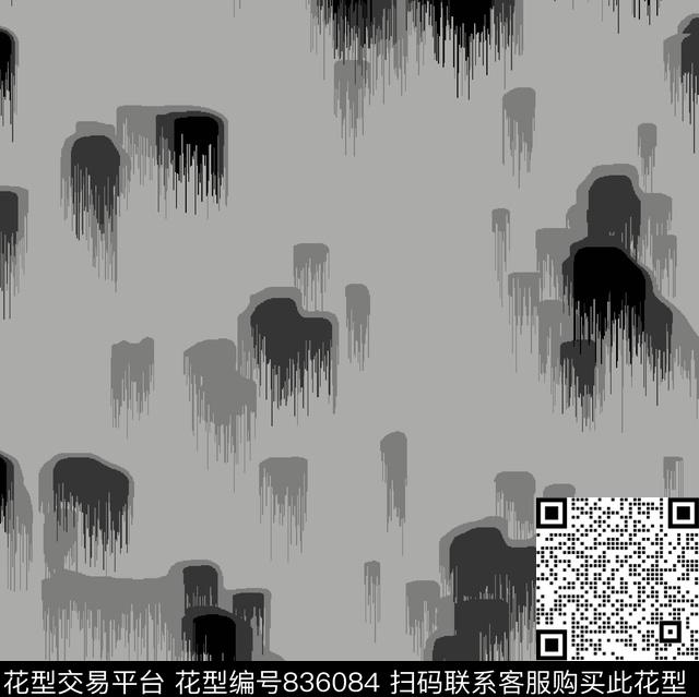 几何暗夜迷彩女裤传统印花华亿平台下载（图片编号: 836084） - 瓦栏（Walan）