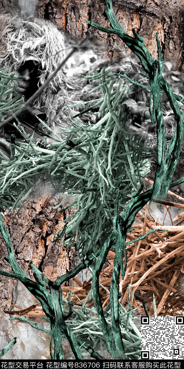 树枝草丛野外野外数码印花华亿平台下载（图片编号: 836706） - 瓦栏（Walan）