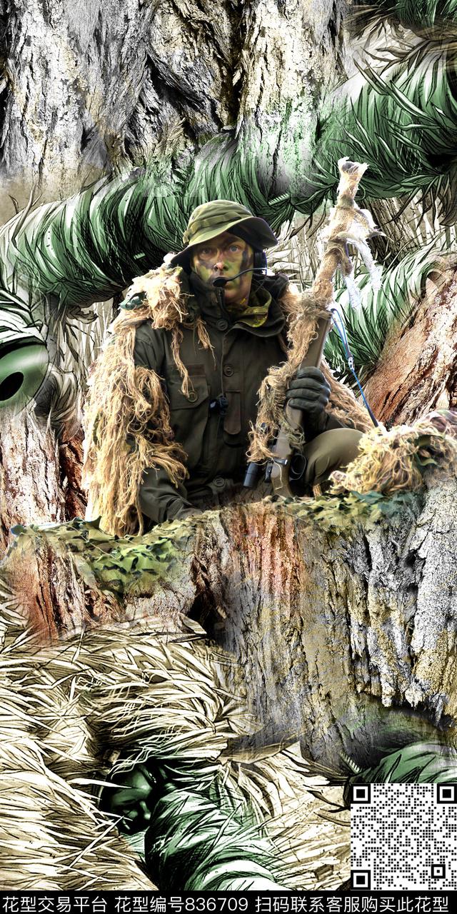 野外复古树皮纹理数码印花华亿平台下载（图片编号: 836709） - 瓦栏（Walan）