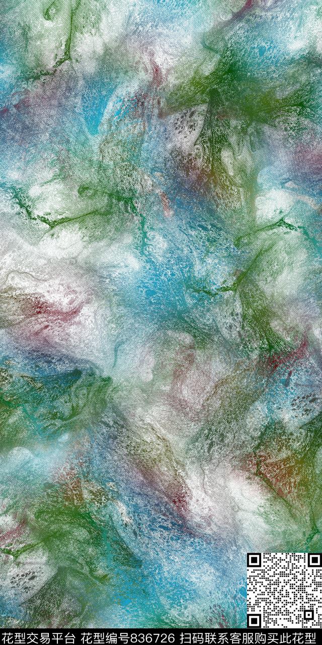 抽象纹理水彩纹理泥点纹理数码印花华亿平台下载（图片编号: 836726） - 瓦栏（Walan）