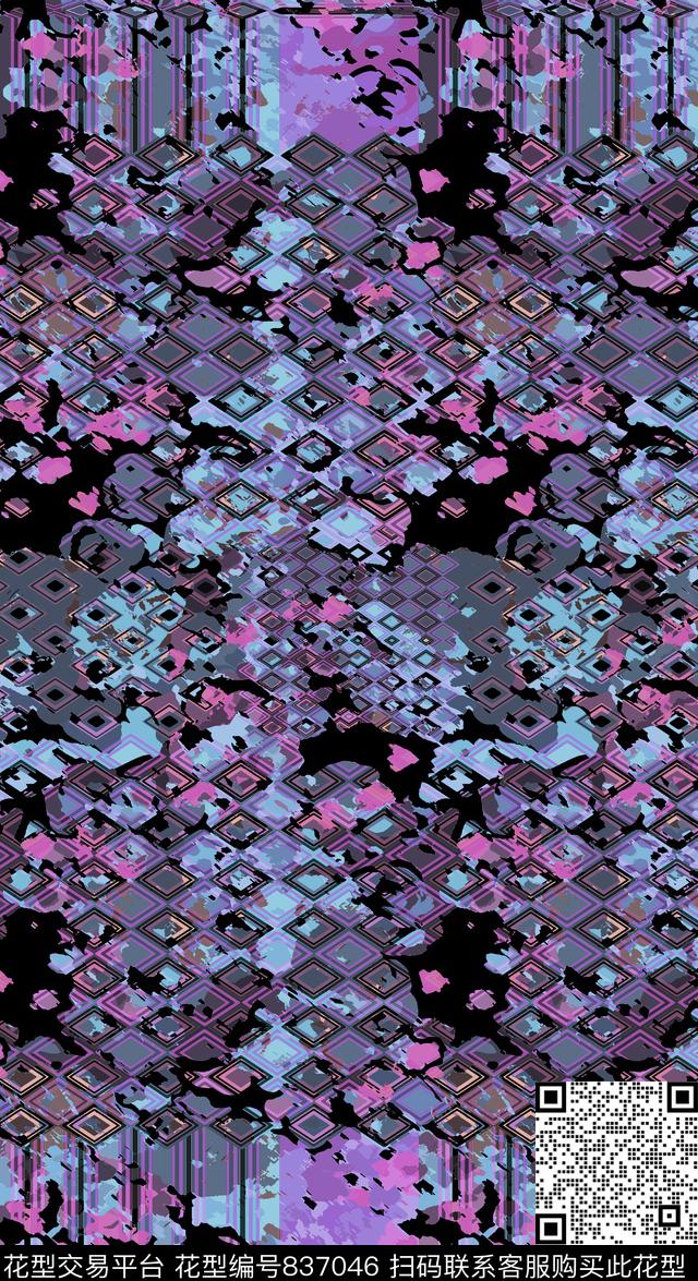 土耳其风格民族风印第安传统印花华亿平台下载（图片编号: 837046） - 瓦栏（Walan）