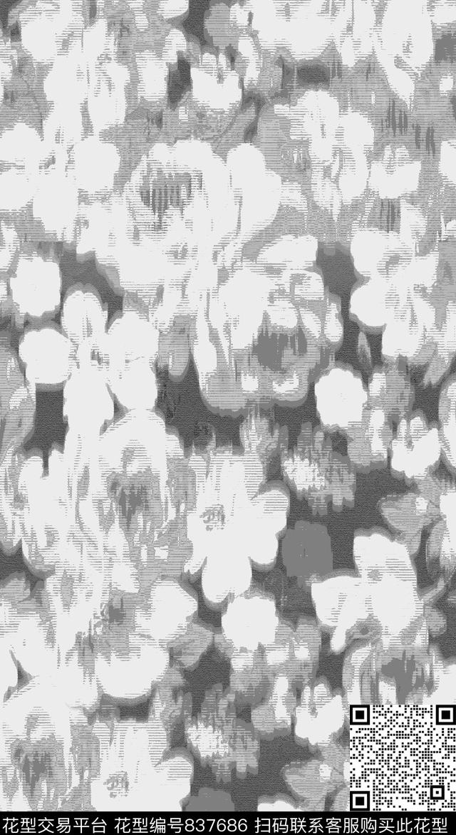 小碎花花卉花朵传统印花华亿平台下载（图片编号: 837686） - 瓦栏（Walan）