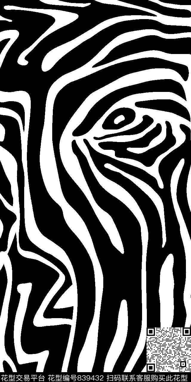 几何条纹动物纹路斑马纹传统印花华亿平台下载（图片编号: 839432） - 瓦栏（Walan）