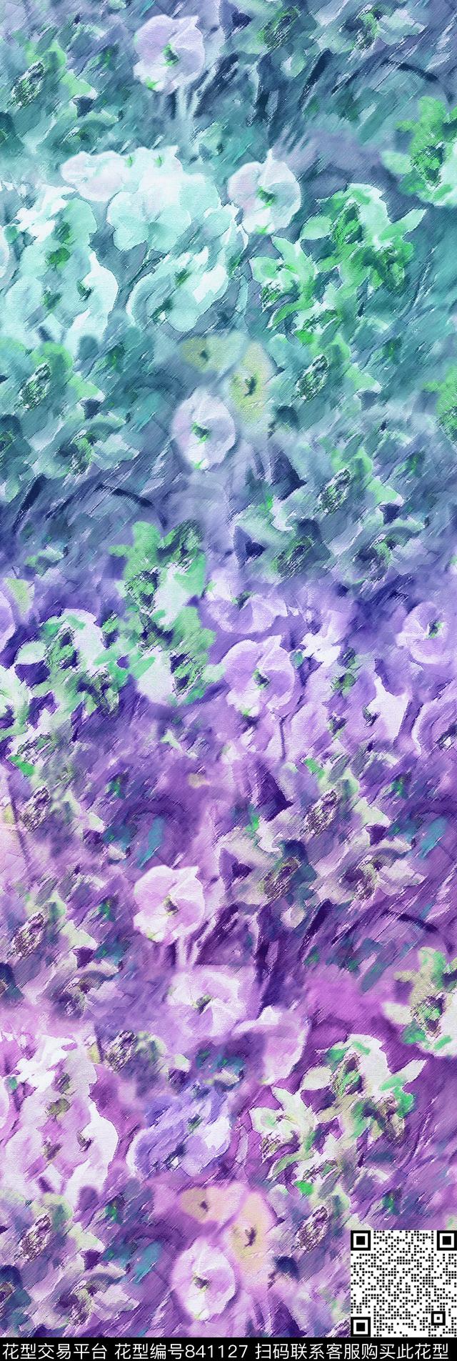 小碎花花朵花卉数码印花华亿平台下载（图片编号: 841127） - 瓦栏（Walan）