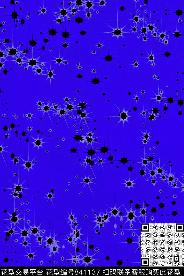 星空、纹理、趣味星星点点传统印花华亿平台下载（图片编号: 841137） - 瓦栏（Walan）
