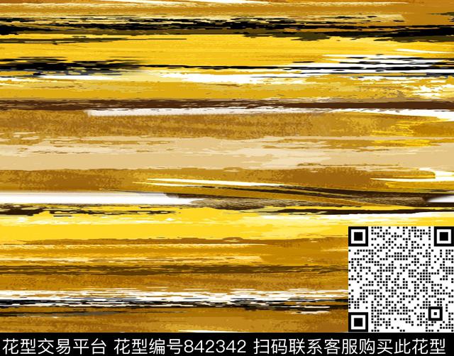 抽象条纹渐变数码印花华亿平台下载（图片编号: 842342） - 瓦栏（Walan）