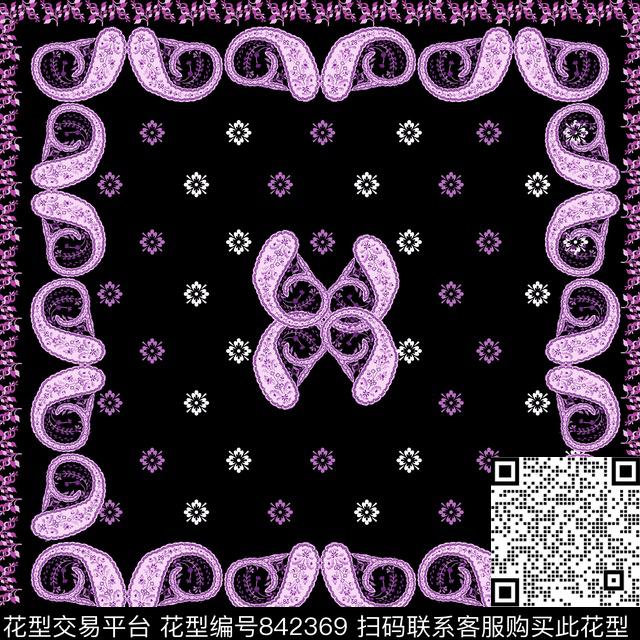 民族风几何大牌数码印花华亿平台下载（图片编号: 842369） - 瓦栏（Walan）