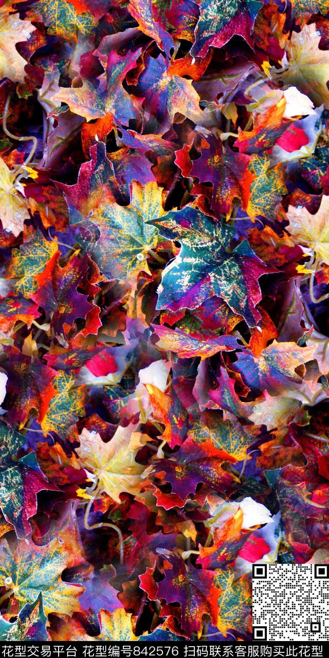 抽象纹路数码印花数码印花华亿平台下载（图片编号: 842576） - 瓦栏（Walan）