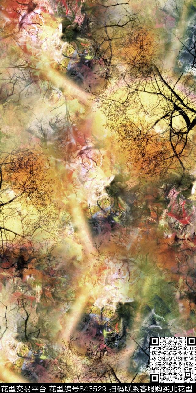 复古底纹抽象底纹炫彩底纹数码印花华亿平台下载（图片编号: 843529） - 瓦栏（Walan）